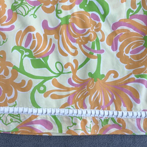 Lily Pulizter Skirt Women's 6 Pastel Preppy Coastal Floral Resort - Picture 2 of 10